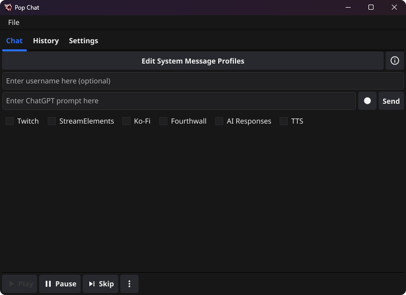 Pop Chat Screenshot 1